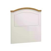 Cabeceira Painel Solteiro Smile Creme/Carvalho Cabeceira Painel Solteiro Smile Creme/Carvalho