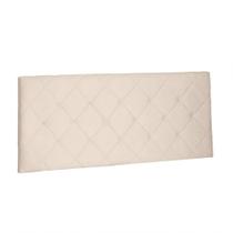 Cabeceira Painel Tânia Casal 140cm Suede Bege