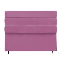 Cabeceira Paloma Para Cama Box Casal 140 cm Suede Rose - CabrunShop