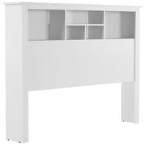 Cabeceira Para Box Casal 140cm Com Nichos 131 Branco Tebar - Tebarrot