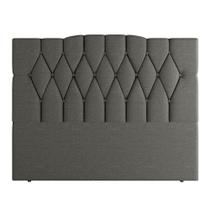 Cabeceira Para Cama Box Casal 140 Cm Amanda Linho Cinza I02 - D'rossi