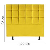 Cabeceira para Cama Box Casal 1,95 cm Espanha - Oferta House