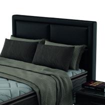 Cabeceira Para Cama Box Casal New York 1,42m Preto Probel