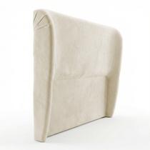Cabeceira Para Cama Box Casal Padrão Liah 140cm Bouclê Bege - Abmaza