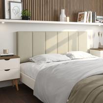 Cabeceira para Cama Box Casal Painel 1,40 cm Tecido Suede