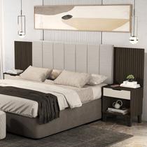 Cabeceira para Cama Box Casal/Queen Elena