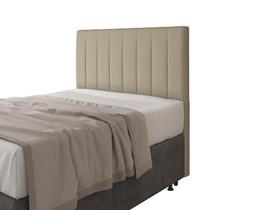 Cabeceira Para Cama Box Itália Solteiro 0,90cm Laminado Bege - FdECOR