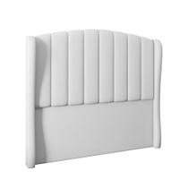 Cabeceira Para Cama Box King 193 cm Angel material sintético Branco I02 - D'Rossi