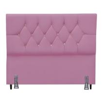 Cabeceira Para Cama Box King 195 cm Brenda com Frame Suede