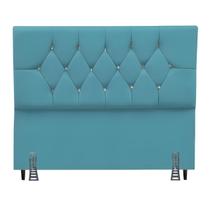 Cabeceira Para Cama Box King 195 cm Manuela com Frame Suede