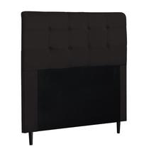 Cabeceira Para Cama Box Luna Casal 1,40cm Suede Marrom - FdECOR