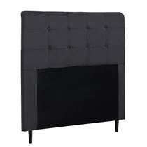 Cabeceira Para Cama Box Luna King 1,95cm Suede Amassado Cinza - FdECOR