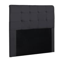 Cabeceira Para Cama Box Luna Queen 1,60cm Suede Cinza - FdECOR Cabeceira Para Cama Box Luna Queen 1,60cm Suede Cinza - FdECOR