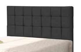 Cabeceira Para Cama Box Parma Solteiro 0,90cm Linho Preto - FdECOR