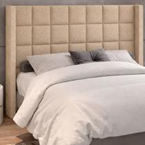 Cabeceira para Cama Box Queen 178cm Tratto Linho Bege - Sallar Home