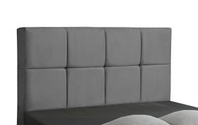 Cabeceira Para Cama Box Roma Casal 1,40cm Linho Cinza - FdECOR