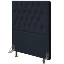 Cabeceira Para Cama Box Solteiro 90cm Diamante D10 Corano Preto - Mpozenato Cabeceira Para Cama Box Solteiro 90cm Diamante D10 Corano Preto - Mpozenato