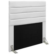 Cabeceira Para Cama Box Solteiro 90CM Rubi D10 Corano Branco - Mpozenato Cabeceira Para Cama Box Solteiro 90CM Rubi D10 Corano Branco - Mpozenato