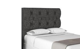 Cabeceira Para Cama Box Spezia King 1,93cm Linho Cinza - FdECOR