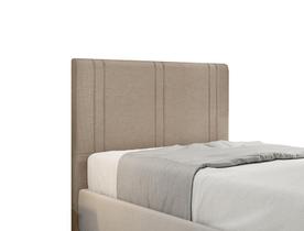 Cabeceira Para Cama Box Vittória Solteiro 0,90cm Linho Bege - FdECOR Cabeceira Para Cama Box Vittória Solteiro 0,90cm Linho Bege - FdECOR