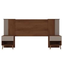 Cabeceira Para Cama Casal Extensível Marrom Next Caemmun Cabeceira Para Cama Casal Extensível Marrom Next Caemmun