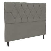 Cabeceira para Cama Casal Julia Sued Taupe Cappucino IDF Decor Cabeceira para Cama Casal Julia Sued Taupe Cappucino IDF Decor