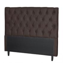 Cabeceira Para Cama Casal Larissa Sued Marrom Idf Decor Marrom Cabeceira Para Cama Casal Larissa Sued Marrom Idf Decor Marrom