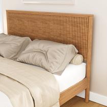 Cabeceira para Cama Casal Oiti CabeCasa MadeiraOriginals Marrom Cabeceira para Cama Casal Oiti CabeCasa MadeiraOriginals Marrom