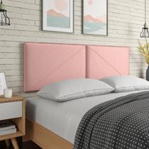 Cabeceira para Cama de Casal em 3 Tamanhos e 6 Cores - Londres - Produto Exclusivo