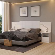 Cabeceira para Cama de Casal Extensível 100% MDF Glamour