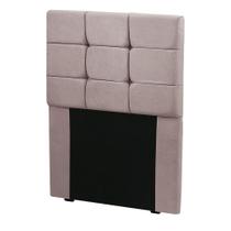 Cabeceira Para Cama De Solteiro 90cm Julia Veludo Rosê