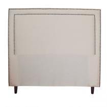 Cabeceira para Cama King Isadora Linho Bege Escuro IDF Decor Cabeceira para Cama King Isadora Linho Bege Escuro IDF Decor