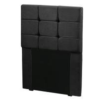 Cabeceira Para Cama Solteiro Box Julia 90cm Veludo Preto