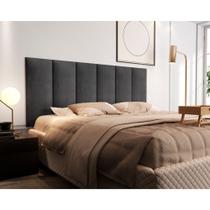 Cabeceira Para Quarto Estofada Julia para Cama Box 1,40M