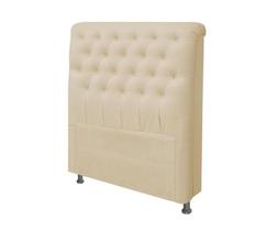 Cabeceira Paris Para Cama Box Casal Laminado Bege - JS Cabeceira Paris Para Cama Box Casal Laminado Bege - JS