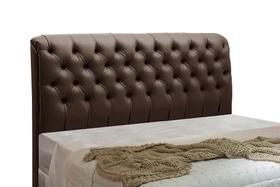 Cabeceira Paris Para Cama Box Casal Laminado Marron - JS