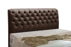 Cabeceira Paris Para Cama Box Solteiro Laminado Marron - JS