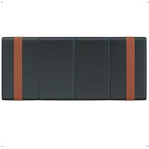 Cabeceira Parise 1,40 em Suede 7 módulos COR:CINZA Cabeceira Parise 1,40 em Suede 7 módulos COR:CINZA