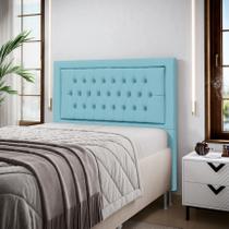 Cabeceira Pegasus 160 Premium / A-043 Couro Artificial Azul Bebê Cabeceira Pegasus 160 Premium / A-043 Couro Artificial Azul Bebê