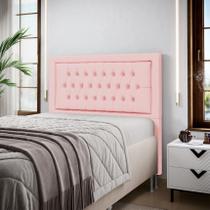 Cabeceira Pegasus 195 Premium / A-044 Couro Artificial Rosa Bebê Cabeceira Pegasus 195 Premium / A-044 Couro Artificial Rosa Bebê
