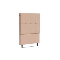Cabeceira Piave Veluto Bege Solteiro (8x90x120) - Ortobom