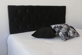 Cabeceira Premium Capitone King 1.95x60cm Preto