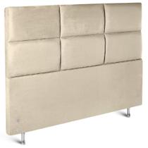 Cabeceira Premium F.A Colchões Swede Bege Solteiro 88x15x127cm Cabeceira Premium F.A Colchões Swede Bege Solteiro 88x15x127cm