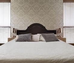 Cabeceira Provence Diamond Marrom Casal 140 X 60