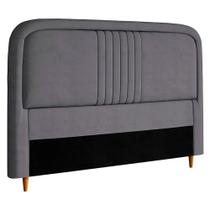 Cabeceira Qeen Size Estofada 158cm de MDF Chicago Dubue Cabeceira Qeen Size Estofada 158cm de MDF Chicago Dubue