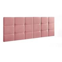 Cabeceira quadriculada cama queem 1.60 bia rose Cabeceira quadriculada cama queem 1.60 bia rose