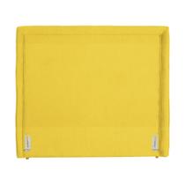 Cabeceira Quarto Casal Para Cama Box Estofada 140 cm Stella Suede