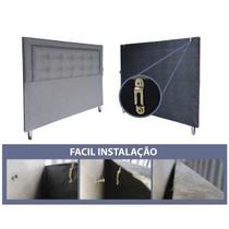 Cabeceira Queen 160 Cama Box Diamond 2 Módena V2H4 Marrom Corano Com Pés RBL