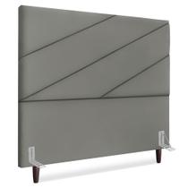 Cabeceira Queen 160 cm Com Frame Cristal Suede Artte