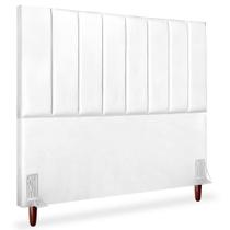 Cabeceira Queen 160cm Arlla Corano Branco Rm Branco Cabeceira Queen 160cm Arlla Corano Branco Rm Branco